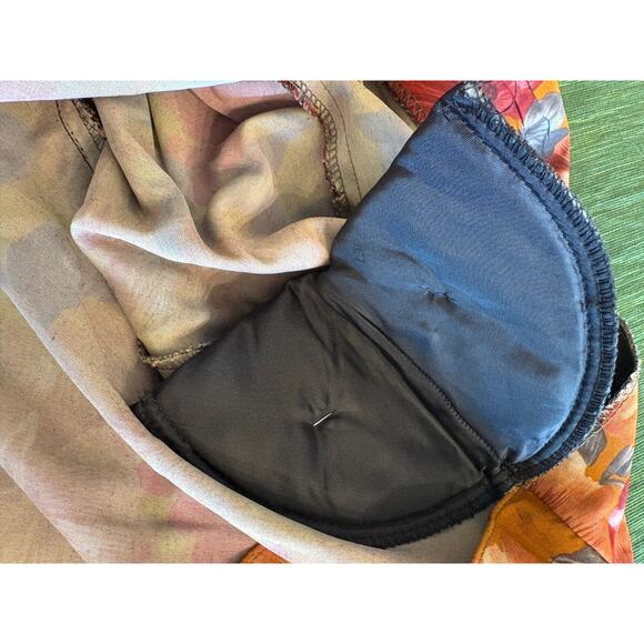 VTG NORTON MCNAUGHTON Floral Blazer | Brown Red Green Cottagecore | SIZE 12 - Picture 9 of 10